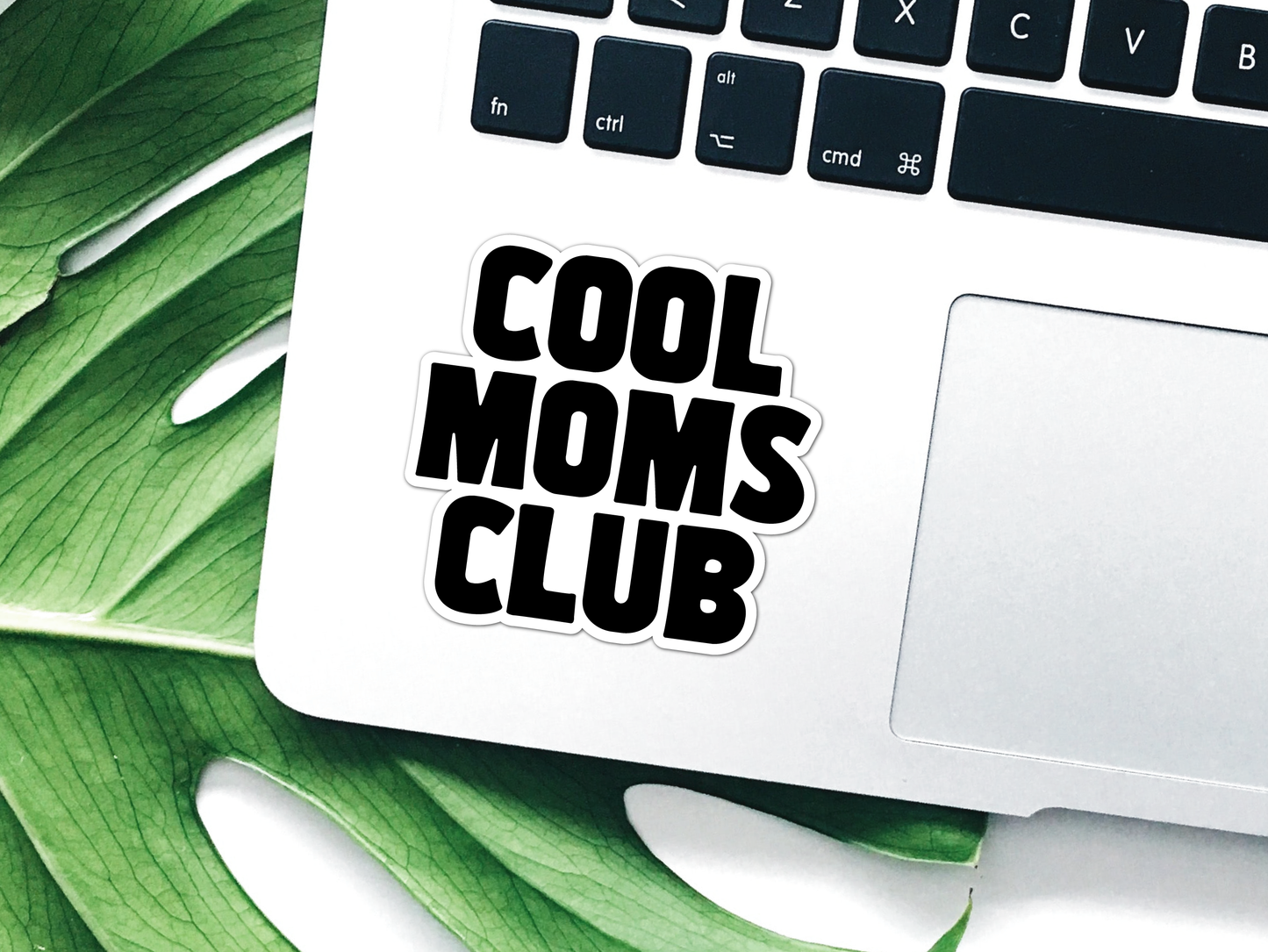 Cool Moms Club Waterproof Vinyl Sticker