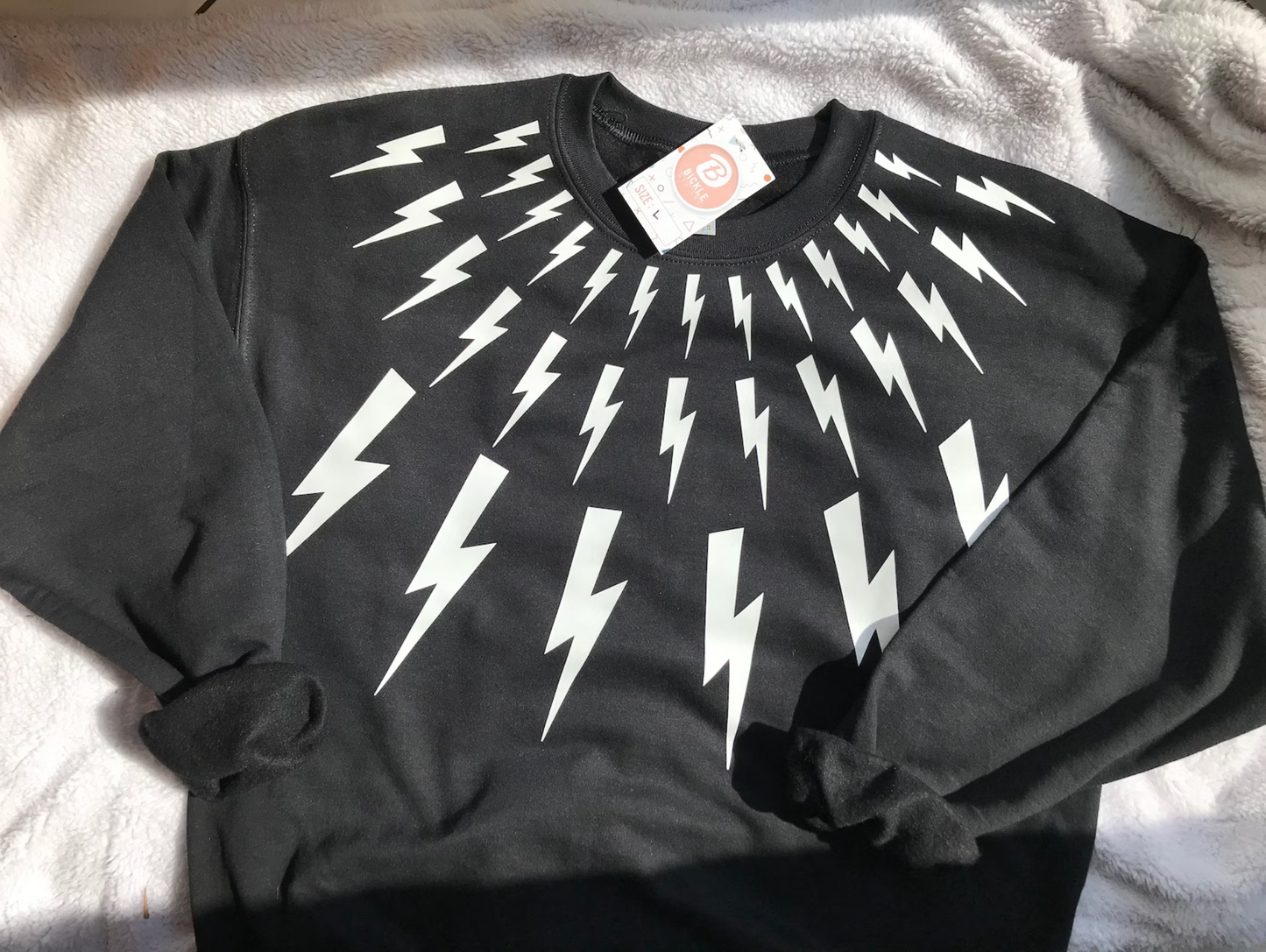 Lightning Collar Sweatshirt