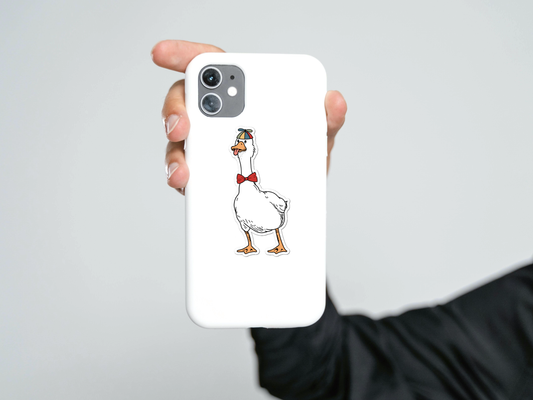 Silly Goose Waterproof Vinyl Sticker